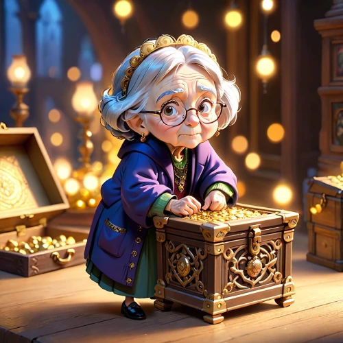 librarian,candlemaker,fairy tale icons,clockmaker,elsa,fairy tale character,granny,scholar,magistrate,music box,iris on piano,music chest,grandma,potter,albus,cute cartoon character,cg artwork,lux,pianist,watchmaker,Anime,Anime,Cartoon