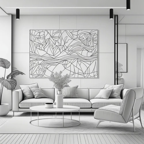 contemporary decor,modern decor,modern living room,living room,livingroom,interior decor,apartment lounge,interior modern design,interior decoration,sofa set,sitting room,interior design,contemporary,modern room,wall panel,geometric style,wall decoration,black and white pattern,patterned wood decoration,mid century modern,Design Sketch,Design Sketch,Outline