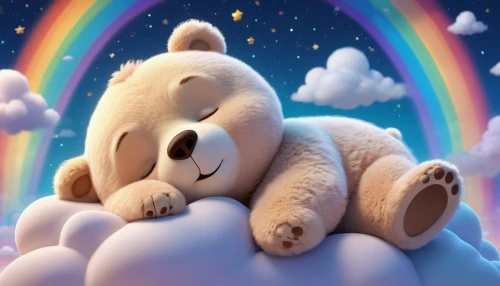 cute bear,rainbow and stars,rainbow background,cuddling bear,cute cartoon image,teddy-bear,teddy bear,rainbow bridge,teddybear,3d teddy,rainbow pencil background,cuddly toys,soft toys,rainbow,good night,teddy bears,sleeping bear,bear teddy,icebear,rainbow rabbit,Unique,3D,3D Character