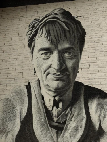 chalk drawing,mural,wall painting,leonardo,pencil art,grafitti,michelangelo,streetart,wall art,chalk,charcoal drawing,sand art,wall paint,painted wall,murals,jackie chan,graffiti art,muenster,street art,grafiti,Art sketch,Art sketch,Newspaper