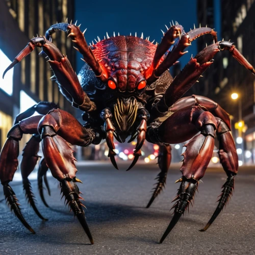 tarantula,crayfish,crustacean,river crayfish,scorpio,arthropod,garlic crayfish,american lobster,crab 2,black crab,the crayfish 2,square crab,centipede,red cliff crab,crab 1,crayfish 1,exoskeleton,scorpion,homarus,ten-footed crab,Photography,General,Realistic