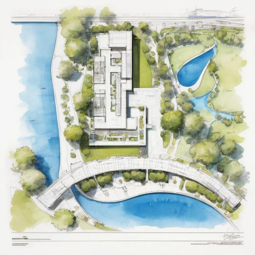 architect plan,habitat 67,aqua studio,autostadt wolfsburg,archidaily,tidal basin,landscape plan,second plan,sewage treatment plant,artificial island,kirrarchitecture,house by the water,school design,hydropower plant,kubny plan,house drawing,new housing development,street plan,house with lake,qasr azraq,Unique,Design,Blueprint