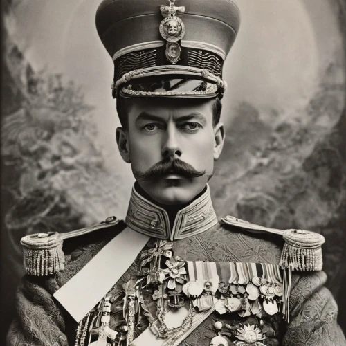 kaiser wilhelm ii,emperor wilhelm i,kaiser wilhelm,grand duke of europe,grand duke,the emperor's mustache,jozef pilsudski,admiral von tromp,franz,lev lagorio,thác dray nur,charles de gaulle,napoleon i,alexander,prussian,prince of wales,napoleon iii style,rühmann,garzón,brazilian monarchy,Illustration,Black and White,Black and White 07