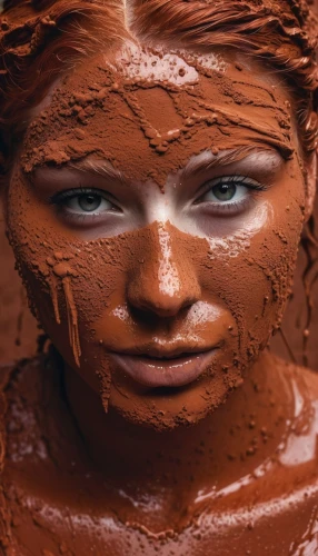cocoa powder,cinnamon girl,red earth,chocolate,red sand,mud,tears bronze,chocolatier,cocoa solids,gingerbread girl,chocolate shavings,french silk,cocoa,pieces chocolate,broncefigur,chocolate sauce,chocolate spread,cinnamon powder,red skin,ganache,Photography,Artistic Photography,Artistic Photography 05