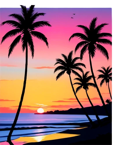 watercolor palm trees,palm tree vector,coconut trees,sunset beach,coast sunset,palm tree silhouette,dream beach,palmtrees,tropical beach,beach landscape,coconut palms,summer clip art,palm trees,palm silhouettes,beach scenery,sunrise beach,tropics,palm tree,palms,tropical sea,Conceptual Art,Graffiti Art,Graffiti Art 06