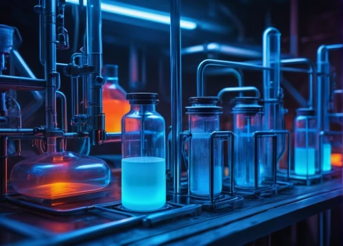 chemical laboratory,plasma lamp,laboratory,fluorescent dye,distillation,laboratory information,chemical plant,test tubes,reagents,laboratory flask,laboratory equipment,chemical engineer,potions,lab,heavy water factory,tubes,gases,toner production,petrochemicals,chemist,Illustration,Realistic Fantasy,Realistic Fantasy 03