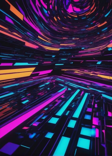 cyberspace,trip computer,abstract retro,computer art,matrix,warp,panoramical,3d background,cinema 4d,digiart,light track,zigzag background,abstract background,fractal lights,fractal environment,disco,virtual landscape,light space,techno color,virtual,Conceptual Art,Daily,Daily 23