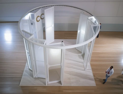 room divider,canopy bed,cyclocomputer,semi circle arch,apple desk,cubic house,revolving door,parabolic mirror,moveable bridge,interactive kiosk,play tower,mirror house,circular staircase,oculus,cube house,will free enclosure,hanging chair,frame house,modern office,baby gate,Photography,General,Realistic