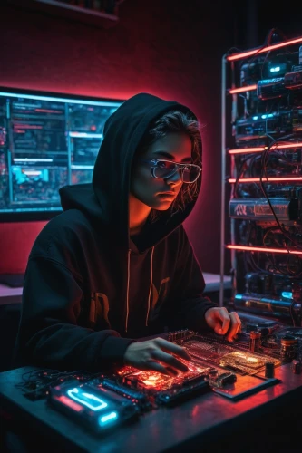 cyber glasses,cyber,music producer,audio engineer,dj,man with a computer,cyberpunk,cyber crime,hacker,cybersecurity,hardware programmer,hacking,cyber security,computer freak,anonymous hacker,cybercrime,computer code,sysadmin,computer addiction,electronic market,Art,Classical Oil Painting,Classical Oil Painting 21