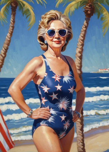 america,patriot,queen of liberty,american,liberia,california spangled,americana,patriotic,summer icons,vintage art,beach towel,usa,one-piece swimsuit,united states of america,cuba background,marylyn monroe - female,patriotism,president of the u s a,july 4th,blonde woman,Illustration,Retro,Retro 07