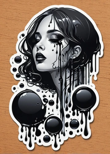 clipart sticker,stickers,sticker,drips,automotive decal,splatter,dripping blood,blood icon,goth woman,vampira,vector graphic,clipart,acerola,goth,kali,graffiti splatter,spatter,pill icon,widow's tears,drawing-pin,Unique,Design,Sticker