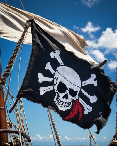 pirate flag,jolly roger,pirates,pirate,nautical banner,piracy,skull and crossbones,pirate treasure,pirate ship,skull and cross bones,flags and pennants,east indiaman,black flag,sloop-of-war,mutiny,skull bones,bandana background,barquentine,ship releases,hd flag,Conceptual Art,Oil color,Oil Color 16