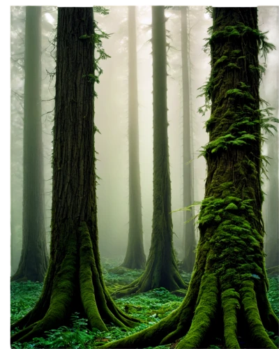 old-growth forest,spruce forest,coniferous forest,fir forest,tropical and subtropical coniferous forests,temperate coniferous forest,redwoods,redwood tree,spruce-fir forest,germany forest,foggy forest,deciduous forest,forest moss,beech forest,elven forest,the roots of trees,spruce trees,tree moss,forest tree,green forest,Illustration,Retro,Retro 03