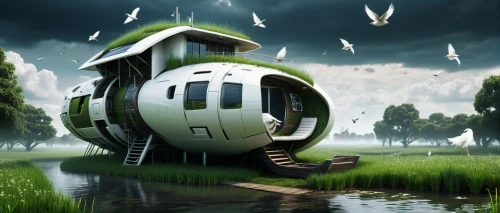 cube stilt houses,cube house,cubic house,floating huts,stilt houses,eco hotel,tree house,houseboat,floating islands,floating island,futuristic landscape,inverted cottage,eco-construction,artificial island,treehouse,mobile home,tree house hotel,futuristic architecture,airships,renewable,Conceptual Art,Sci-Fi,Sci-Fi 09