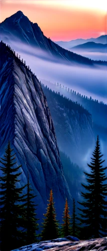 mountain landscape,mountain scene,mountainous landscape,mountain sunrise,salt meadow landscape,landscape background,mountainous landforms,mountain slope,purple landscape,foggy mountain,the landscape of the mountains,mountain range,mountain ranges,mount hood,mountainside,mountains,volcanic landscape,mountain valleys,mountain plateau,mountain peak,Illustration,American Style,American Style 08