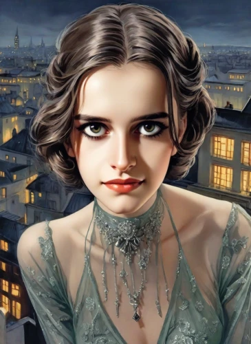 victorian lady,gothic portrait,vampire lady,vampire woman,doll's house,victorian style,absinthe,eglantine,venetia,romantic portrait,vesper,gothic woman,the carnival of venice,old elisabeth,stepmother,queen anne,fantasy portrait,vanessa (butterfly),victorian,fairy tale character,Digital Art,Comic