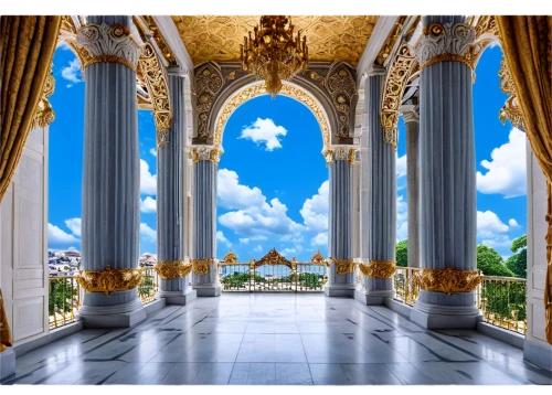 marble palace,ornate room,hall of nations,hall of supreme harmony,classical architecture,white temple,pillars,water palace,oman,sheikh zayed grand mosque,morocco,colonnade,europe palace,roof domes,alcazar of seville,temples,seville,tunis,catherine's palace,santiago di cuba,Conceptual Art,Daily,Daily 05