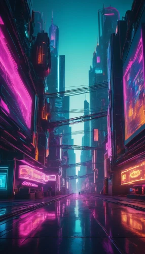 futuristic landscape,cyberpunk,vapor,abstract retro,futuristic,metropolis,fantasy city,scifi,virtual landscape,3d render,colorful city,80s,neon arrows,cyberspace,80's design,virtual,aesthetic,matrix,dystopian,cityscape,Photography,General,Fantasy