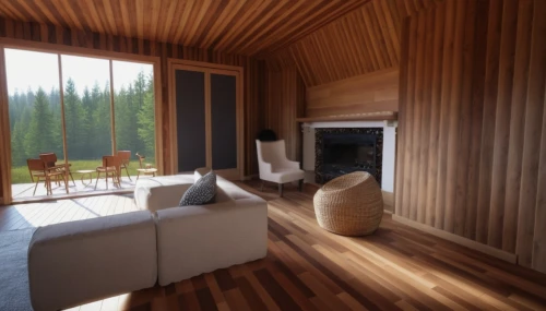 wooden sauna,the cabin in the mountains,3d rendering,cabin,inverted cottage,small cabin,log cabin,timber house,chalet,livingroom,render,wooden house,living room,modern room,modern living room,wooden hut,log home,fire place,interior modern design,wood doghouse,Photography,General,Realistic