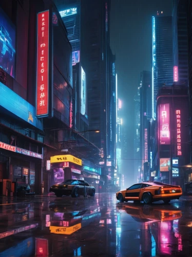 shinjuku,shanghai,tokyo,tokyo city,taipei,cyberpunk,hong kong,hk,neon arrows,kowloon,metropolis,chongqing,cityscape,time square,new york streets,futuristic,neon,new york taxi,neon lights,ny,Conceptual Art,Sci-Fi,Sci-Fi 19