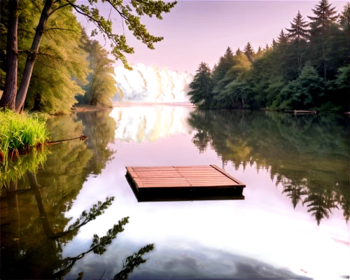 wooden bridge,beautiful lake,tranquility,calm water,background view nature,landscape background,calm waters,evening lake,floating over lake,log bridge,auwaldsee,waterscape,wooden pier,river landscape,starnberger lake,nature landscape,peacefulness,dock,beautiful landscape,wet lake,Conceptual Art,Fantasy,Fantasy 31