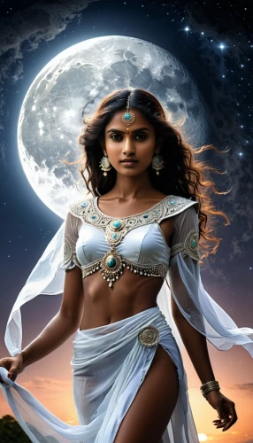 earth chakra,divine healing energy,warrior woman,indian woman,priestess,celestial body,sorceress,mythological,goddess of justice,fantasy woman,horoscope libra,full moon day,celestial bodies,ayurveda,anahata,radha,indian girl,mother earth,indian girl boy,east indian,Illustration,American Style,American Style 02