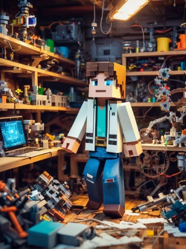 shopkeeper,lego background,factory bricks,workbench,build lego,gunsmith,playmobil,toy photos,building sets,little man cave,tilt shift,toy store,craftsman,actionfigure,flea market,blacksmith,merchant,miner,tinkering,factories,Unique,Pixel,Pixel 03