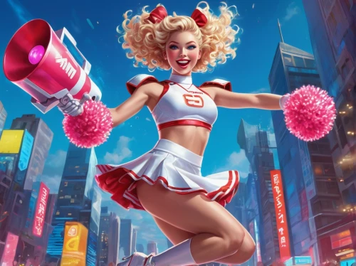 cheerleader,cheerleading uniform,cheerleading,cheer,cheering,majorette (dancer),baton twirling,sports girl,pin-up girls,you cheer,pin-up girl,marylyn monroe - female,valentine day's pin up,pin up girl,pin up girls,pin ups,hard candy,retro pin up girls,showgirl,valentine pin up,Illustration,Abstract Fantasy,Abstract Fantasy 13