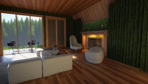 small cabin,cabin,inverted cottage,log cabin,modern room,the cabin in the mountains,render,wooden sauna,wooden hut,3d rendering,mid century house,cottage,chalet,livingroom,summer cottage,wood doghouse,guest room,home interior,house in the forest,interior modern design,Photography,General,Realistic