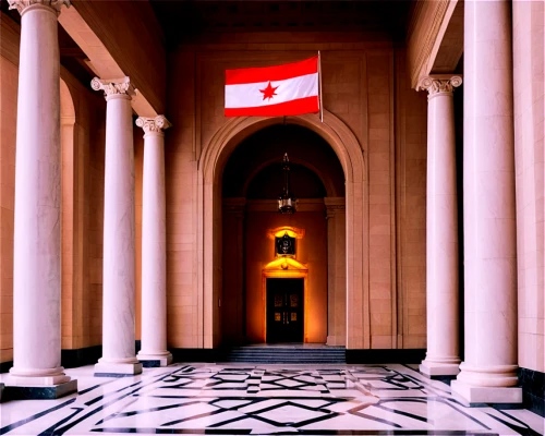 tunisia,omani,lebanon,oman,hall of nations,bahrain,bahraini gold,tunis,canadian flag,presidential palace,entrance hall,swiss flag,grand master's palace,malta,yemeni,capitolio,chile house,singapura,qasr al watan,corridor,Conceptual Art,Oil color,Oil Color 12