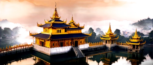 golden temple,hall of supreme harmony,forbidden palace,the golden pavilion,white temple,water palace,buddhist temple complex thailand,asian architecture,buddhist temple,golden pavilion,summer palace,grand palace,thai temple,chinese temple,pagoda,mekong,chinese architecture,wat huay pla kung,ha noi,gold castle,Conceptual Art,Fantasy,Fantasy 34