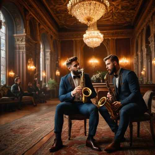 musicians,saxophone playing man,man with saxophone,gold trumpet,blues and jazz singer,trumpet gold,brass instrument,capital cities,tenor saxophone,wedding band,trumpet player,baritone saxophone,saxophone,saxophone player,flugelhorn,golden weddings,brass band,trumpets,musical ensemble,grooms,Photography,General,Fantasy