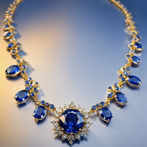 sapphire,diadem,mazarine blue,cobalt blue,necklace,gift of jewelry,drusy,majorelle blue,bridal jewelry,jewellery,royal crown,coronarest,jewelery,jewels,pearl necklace,gold jewelry,jewelry（architecture）,christmas jewelry,necklace with winged heart,royal blue