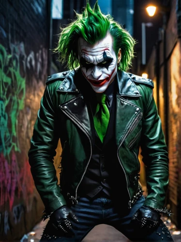 joker,full hd wallpaper,cosplay image,hd wallpaper,supervillain,ledger,comic characters,riddler,superhero background,without the mask,villain,tangelo,cosplayer,green goblin,batman,comic hero,punk,alter ego,angry man,harley,Illustration,Abstract Fantasy,Abstract Fantasy 15