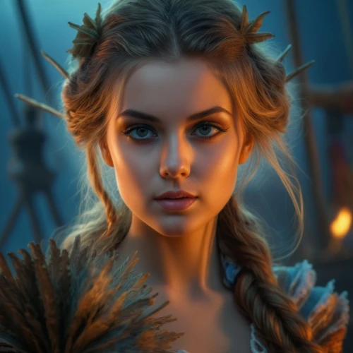 fantasy portrait,fantasy art,elsa,digital painting,fantasy picture,world digital painting,elven,celtic queen,romantic portrait,eufiliya,jessamine,fantasy woman,wood elf,game illustration,heroic fantasy,cg artwork,portrait background,fairy tale character,elza,girl on the boat,Photography,General,Fantasy