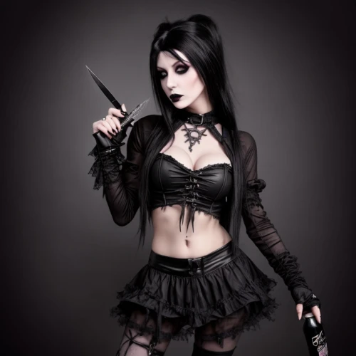 gothic woman,gothic fashion,gothic style,gothic,goth woman,gothic dress,dark gothic mood,dark angel,killer doll,goth,goth subculture,huntress,gothic portrait,goth like,dark elf,black rose,black angel,evil fairy,beautiful girls with katana,swordswoman