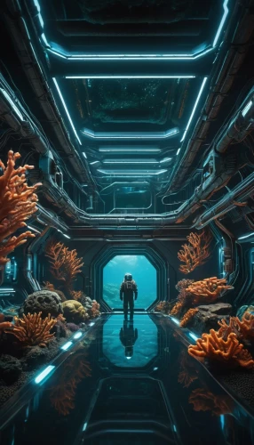 undersea,aquarium,ocean floor,aquanaut,deep sea,underwater background,the bottom of the sea,aquaculture,apiarium,under the water,deep sea diving,under the sea,under sea,aquariums,bottom of the sea,marine tank,aquatic,underground lake,nautilus,underwater landscape,Photography,General,Sci-Fi