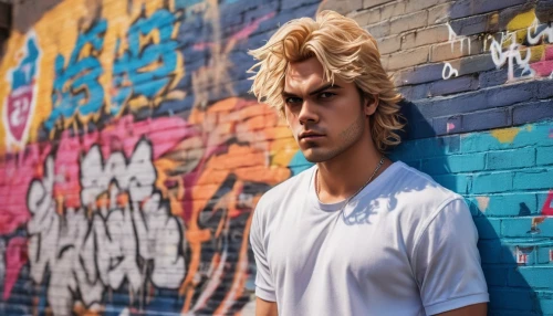 blond hair,cool blonde,long blonde hair,brick wall background,blond,blonde hair,codes,hairy blonde,portrait background,the blonde photographer,blonde,male model,shoreditch,brick wall,surfer hair,mullet,graffiti,brick background,city ​​portrait,young model istanbul,Illustration,Vector,Vector 19