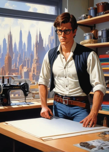 italian painter,male poses for drawing,white-collar worker,sci fiction illustration,meticulous painting,geek pride day,clue and white,painter,craftsman,costume design,blue-collar worker,painting technique,illustrator,man with a computer,in a working environment,sculptor ed elliott,librarian,animator,watchmaker,drawing course,Conceptual Art,Sci-Fi,Sci-Fi 15