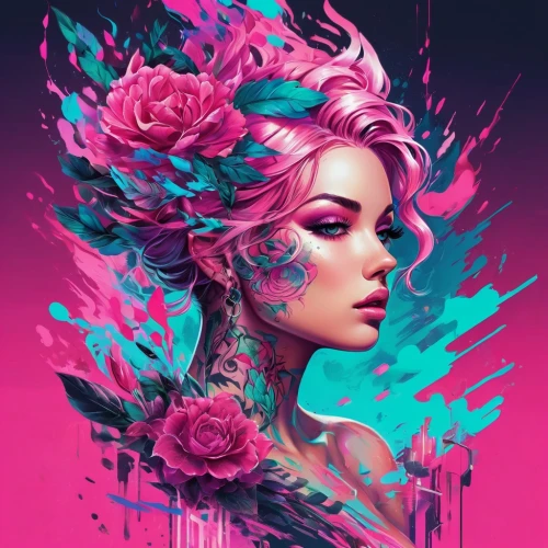 magnolia,flora,pink vector,magenta,digital art,peony,pink magnolia,ipê-rosa,rose flower illustration,pink floral background,fashion vector,poison,pink quill,rosa,rosa ' amber cover,boho art,digital illustration,mermaid vectors,digital artwork,pink peony,Conceptual Art,Daily,Daily 21