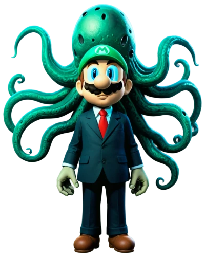 squid game,sea god,patrol,luigi,octopus,sakana,medusa gorgon,greed,bob hat,squid,cephalopod,squid game card,sea man,kraken,yo-kai,alm,squids,mayor,fun octopus,tentacles,Illustration,Realistic Fantasy,Realistic Fantasy 47