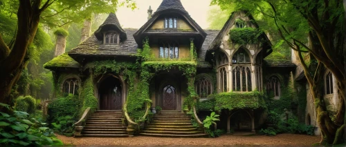 witch's house,witch house,house in the forest,fairy tale castle,the threshold of the house,gothic architecture,fairy house,gothic style,fairytale castle,the haunted house,ancient house,fairy door,crooked house,victorian house,gothic,creepy house,dandelion hall,haunted house,fantasy picture,lostplace,Conceptual Art,Oil color,Oil Color 19