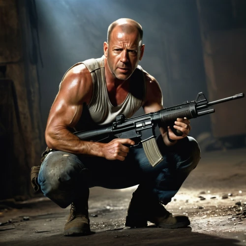 fast and furious,cleanup,action hero,mercenary,action film,merle black,man holding gun and light,deadpool,gundogmus,dead pool,gunsmith,gale,colt,guns,cable,furious,machine gun,fury,mad max,merle,Art,Classical Oil Painting,Classical Oil Painting 13