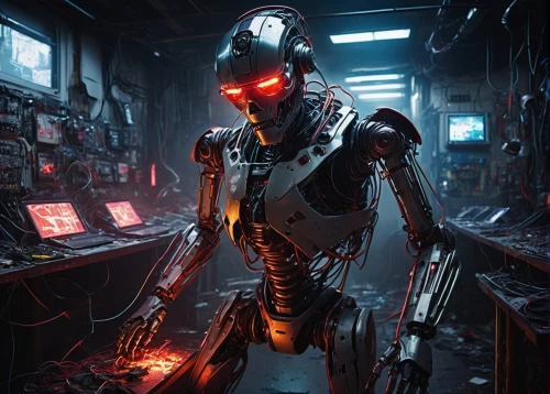 cyborg,ironman,cybernetics,terminator,war machine,cyberpunk,man with a computer,iron man,mecha,robotics,cyber,robotic,bot,iron,mech,robot,scifi,iron-man,sci fi,electro,Conceptual Art,Oil color,Oil Color 12