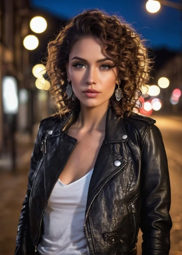 leather jacket,sofia,photo session at night,social,rosa curly,young woman,beautiful young woman,curly brunette,leather,bolero jacket,tori,portrait photographers,yasemin,pretty young woman,attractive woman,jean jacket,romanian,portrait photography,romantic look,jacket,Photography,Fashion Photography,Fashion Photography 25