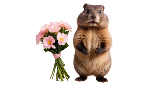 flowers png,holding flowers,with a bouquet of flowers,flower arranging,valentine's day clip art,flower delivery,flower animal,boutonniere,squirell,sciurus carolinensis,floristry,florists,floral greeting,happy valentines day,sciurus,bouquets,saint valentine's day,floral greeting card,abert's squirrel,groundhog day,Illustration,Children,Children 05