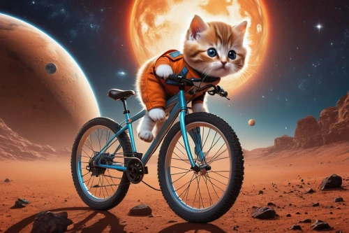 cat vector,cartoon cat,dogecoin,et,astropeiler,bikejoring,cat frame,artistic cycling,astronomical,moon rover,photomanipulation,animal feline,cycling,space travel,bicycling,biking,i'm off to the moon,bicycle,astronomer,photo manipulation,Photography,General,Realistic