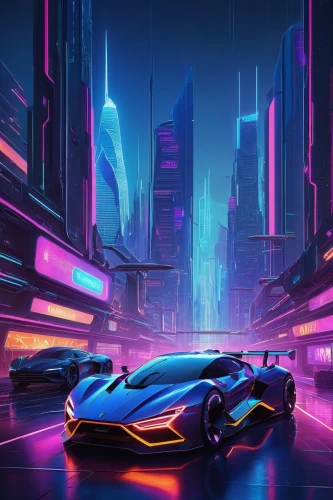 3d car wallpaper,futuristic car,futuristic,neon arrows,lamborghini,lamborghini aventador,ford gt 2020,futuristic landscape,i8,aventador,80's design,lamborghini estoque,elektrocar,cyberpunk,p1,lamborghini aventador s,supercar,neon,4k wallpaper,hd wallpaper,Conceptual Art,Sci-Fi,Sci-Fi 22