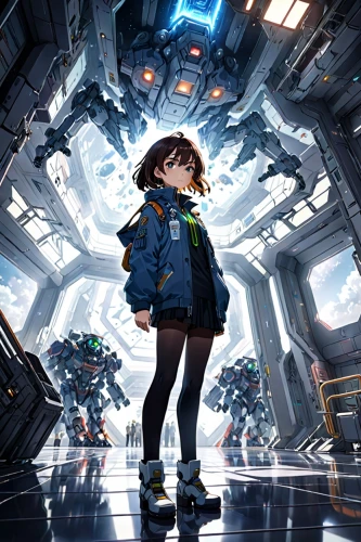 kantai collection sailor,light cruiser,heavy object,heavy cruiser,cg artwork,scifi,mecha,sci fiction illustration,kantai,anime japanese clothing,science fiction,cybernetics,sci fi,sci - fi,sci-fi,llenn,mech,carrier,anime 3d,destroyer,Anime,Anime,General