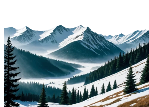 landscape background,mountain scene,mountain landscape,snowy mountains,snowy peaks,mountains,snow mountains,mountainous landscape,salt meadow landscape,winter background,coniferous forest,mountain slope,mountain range,snow landscape,ski resort,mountain tundra,mountain ranges,moutains,mountainside,mountains snow,Illustration,Retro,Retro 14